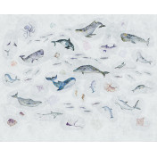 Российские обои Factura, коллекция Kids, артикул MARINE LIFE/1