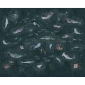 Российские обои Factura, коллекция Kids, артикул MARINE LIFE/4