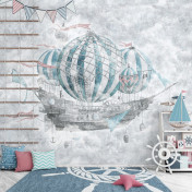 Российские обои Factura, коллекция Kids, артикул PELLEGRINO/2: премиальные дизайнерские обои для стильного интерьера