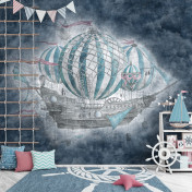 Российские обои Factura, коллекция Kids, артикул PELLEGRINO/5: премиальные дизайнерские обои для стильного интерьера