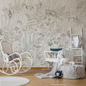 Российские обои Factura, коллекция Kids, артикул SCANDIFOREST/3: премиальные дизайнерские обои для стильного интерьера