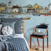 Российские обои Factura, коллекция Kids, артикул SCANDITOWN/4: премиальные дизайнерские обои для стильного интерьера