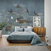 Российские обои Factura, коллекция Kids, артикул WONDERLAND/1: премиальные дизайнерские обои для стильного интерьера