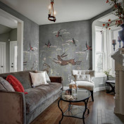 Российские обои Factura, коллекция Kids, артикул WONDERLAND/4: премиальные дизайнерские обои для стильного интерьера