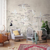 Российские обои Factura, коллекция Kids, артикул WONDERLAND/8: премиальные дизайнерские обои для стильного интерьера