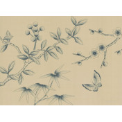 Английские обои Fromental, коллекция Chinoiserie, артикул Family 1/Delft