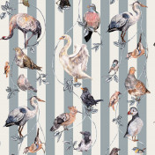 Панно House Of Hackney, коллекция Volume II, артикул Flights of Fancy/Grey/Off White Stripe