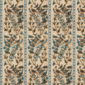 Гармония полос: обзор коллекции обоев Repeat Design Wallpapers, артикул Aleppo Stripe RW537/cr58/Blue