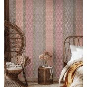 Шедевры стены: коллекция обоев Repeat Design Wallpapers, артикул Kashan Stripe RF919/cs01/Original