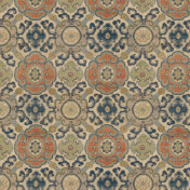 Восточные мотивы: обои из коллекции Repeat Design Wallpapers, артикул Manchu Medallions RW910/cs01/Original