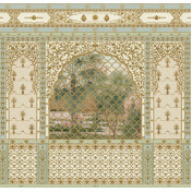 Панно Iksel, коллекция Scenic & Architectural Wallpapers, артикул Bikaner Bagh BIK2