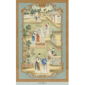 Панно Iksel, коллекция Scenic & Architectural Wallpapers, артикул Chinois Blue CH BL1