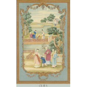 Панно Iksel, коллекция Scenic & Architectural Wallpapers, артикул Chinois Blue CH BL3