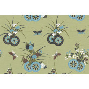 Панно Iksel, коллекция Scenic & Architectural Wallpapers, артикул Japanese Collection JAPANESE FLOWER CHARIOTS