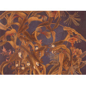 Панно Iksel, коллекция Scenic & Architectural Wallpapers, артикул Japanese Cornflower Aubergine