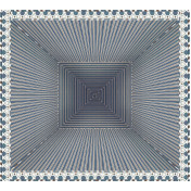 Панно Iksel, коллекция Scenic & Architectural Wallpapers, артикул Kubilai's Tent Ceiling Deep X-Design