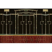 Панно Iksel, коллекция Scenic & Architectural Wallpapers, артикул Leda Pompeii