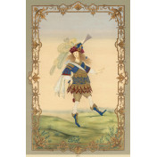 Панно Iksel, коллекция Scenic & Architectural Wallpapers, артикул Louis XIV Dancers DN2