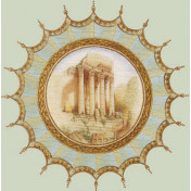 Панно Iksel, коллекция Scenic & Architectural Wallpapers, артикул Neo-Classical ROUND MED01