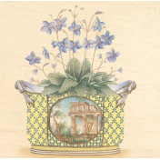 Панно Iksel, коллекция Scenic & Architectural Wallpapers, артикул Potted Flowers PF10