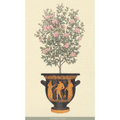 Панно Iksel, коллекция Scenic & Architectural Wallpapers, артикул Potted Palms PTT Rosebush in Crater