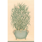 Панно Iksel, коллекция Scenic & Architectural Wallpapers, артикул Trees In Celadon Pots PT07