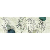 Итальянские обои Inkiostro Bianco, коллекция Story 2013/2019 Collections, артикул INKSGDQ1802