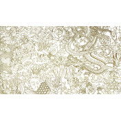 Французские обои Jean Paul Gaultier, коллекция Les Papiers, артикул 3303-02