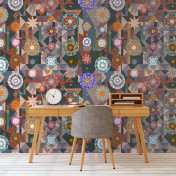 Панно Christian Lacroix, коллекция Pele-Mele, артикул PCL7055: премиальные дизайнерские обои для стильного интерьера