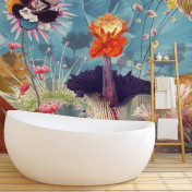 Панно Christian Lacroix, коллекция Pele-Mele, артикул PCL7056: премиальные дизайнерские обои для стильного интерьера Панно Christian Lacroix, коллекция Pele-Mele, артикул PCL7056: премиальные дизайнерские обои для стильного интерьера