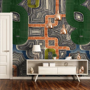 Панно Christian Lacroix, коллекция Pele-Mele, артикул PCL7058: премиальные дизайнерские обои для стильного интерьера