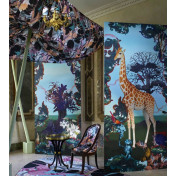 Панно Christian Lacroix, коллекция Stravaganza, артикул PCL7047/01: премиальные дизайнерские обои для стильного интерьера Панно Christian Lacroix, коллекция Stravaganza, артикул PCL7047/01: премиальные дизайнерские обои для стильного интерьера