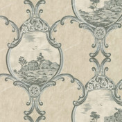 Английские обои Little Greene, коллекция London Wallpapers III, артикул 0282CHBRECC