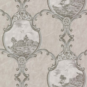 Английские обои Little Greene, коллекция London Wallpapers III, артикул 0282CHSTUCC