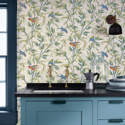 Английские обои Little Greene, коллекция London Wallpapers IV, артикул 0251GOTROPI