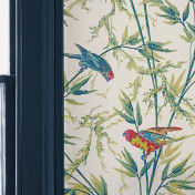 Английские обои Little Greene, коллекция London Wallpapers IV, артикул 0251GOTROPI