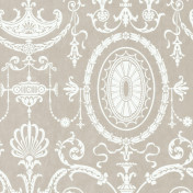 Английские обои Little Greene, коллекция London Wallpapers IV, артикул 0251PMSCHOL