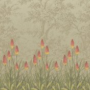 Панно Little Greene, коллекция London Wallpapers IV, артикул 0251UBMIDIZ