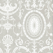 Английские обои Little Greene, коллекция London Wallpapers IV, артикул 0251PMBRUME