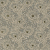 Английские обои Little Greene, коллекция London Wallpapers V, артикул 0256CTSLATE