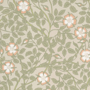 Английские обои Little Greene, коллекция National Trust Papers III, артикул 0263BRGMIST