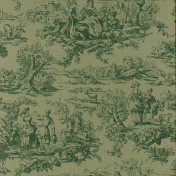 Английские обои Little Greene, коллекция National Trust Papers III, артикул 0263LODARKB