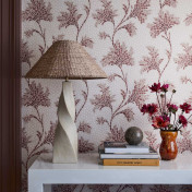 Английские обои Little Greene, коллекция National Trust Papers IV, артикул 0267MOBLUSH