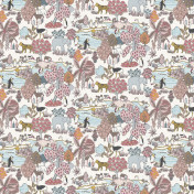 Английские обои Little Greene, коллекция Storybook Papers, артикул 0231ANCONFE
