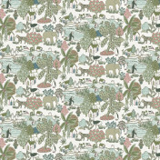 Английские обои Little Greene, коллекция Storybook Papers, артикул 0231ANPUCKZ