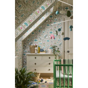 Английские обои Little Greene, коллекция Storybook Papers, артикул 0231BAPORTL