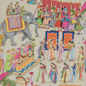 Французские обои Manuel Canovas, коллекция Papiers Peints vol.8, артикул 03107-01