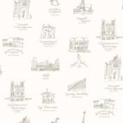 Российские обои Milassa, коллекция Bon Voyage, артикул D4001