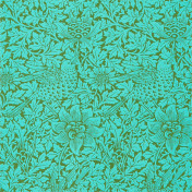 Английские обои Morris & Co, коллекция Queen Square Wallpapers, артикул 216958