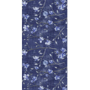 Американские обои Nicolette Mayer, коллекция Blossom Chinoiserie, артикул Bloom/Delft Blue